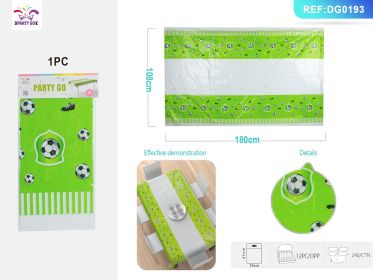 Football Theme Party Supplies Set Decorations and Tableware for Sports-Themed Birthday Parties (Quantity: 7)