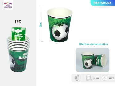 Football Theme Party Supplies Set Decorations and Tableware for Sports-Themed Birthday Parties (Quantity: 3)